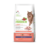 Natural Trainer Cat Weight Care Hydina 1×1,5 kg, granule pre dospelé mačky