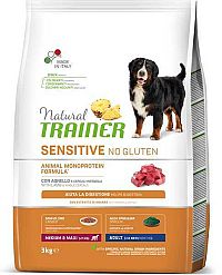 Natural Trainer Sens No Glut Ad M/M Jahňacie 3kg 1×3 kg