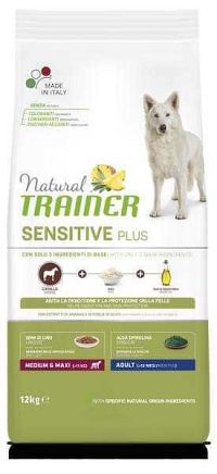 Natural Trainer Sensitive Plus Adult M/M Kun 12kg 1×12 kg