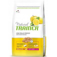 Natural Trainer Small&Toy Puppy&Jun Čerstvé Kura 1×2 kg, granule pre šteňatá malých plemien