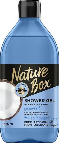 Nature Box sprchovací gél Kokos 385ml