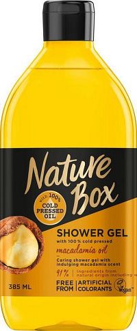 Nature Box sprchovací gél Makadamiový orech 385ml