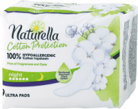 Naturella Cotton Night 1×9 ks, hypoalergénne vložky