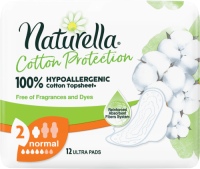 Naturella Cotton Normal 1×12 ks, hypoalergénne vložky
