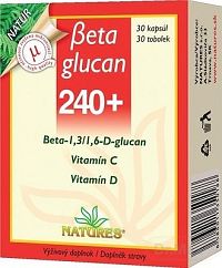 Natures Beta Glucan 240 30 tbl.