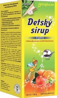 NATURES BETAGLUCAN DETSKÝ SIRUP FORTE multivitamínový, 1x100 ml