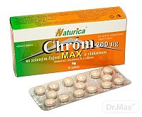 Naturica CHRÓM MAX so zeleným čajom a vlákninou 1×30 tbl, výživový doplnok