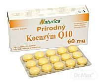 Naturica Prírodný KOENZÝM Q10 60 mg 1×30 tbl, výživový doplnok
