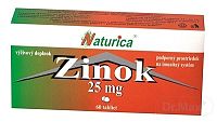 Naturica ZINOK 25 mg 1×60 tbl