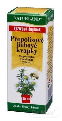 NATURLAND PROPOLISOVÉ LIEHOVÉ KVAPKY 1×30 ml, výživový doplnok