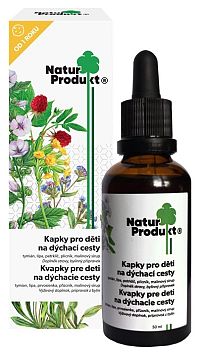 Naturprodukt Kvapky pre deti na dýchacie cesty 50 ml