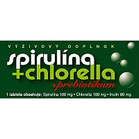 NATURVITA SPIRULINA + CHLORELLA + inulín tbl 1x90 ks