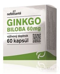 nefdesanté GINGKO BILOBA 60MG cps 6x10 (60 ks)