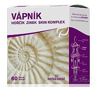 nefdesanté VÁPNIK HORČÍK ZINOK SKIN KOMPLEX 6×10 tbl (60 ks)