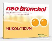 Neo-bronchol 15 mg mäkké pastilky pas orm (blis.PVC/Al) 1x20 ks