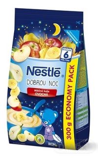 Nestlé Mliečna kaša OVOCNÁ - Dobrú noc 1×300 g, mliečna kaša, od ukončeného 6. mesiaca