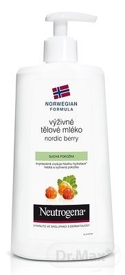 Neutrogena Nordic Berry výživné telové mlieko pro suchou pokožku 400 ml