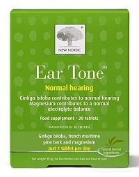NEW NORDIC Ear Tone 1×30 tbl, výživový doplnok