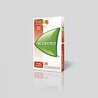 Nicorette Freshfruit Gum 4 mg gum med 1x30 ks