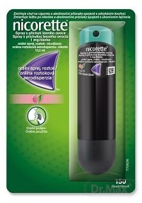 Nicorette Spray 1 mg - príchuť lesného ovocia 150 dávok / 1x13,2 ml