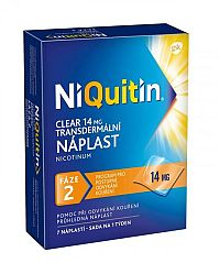 NiQuitin Clear 14 mg emp tdm 1x7 ks