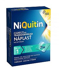 NiQuitin Clear 21 mg emp tdm 1x7 ks