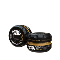 Nishman Hair Styling Wax Gold One 07 vosk na vlasy s leskom 150 ml