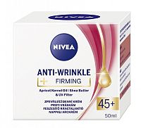 NIVEA 45+ proti vráskam 50 ml - spevňujúci denný krém