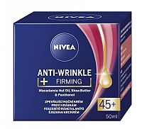 NIVEA 45+ proti vráskam 50 ml - spevňujúci nočný krém