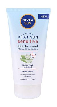 NIVEA AFTER SUN SOS GELOVY KREM PO OPALOVANI 175ML 1×175 ml, krém po opaľovaní