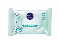 NIVEA BABY Čistiace obrúsky PURE&SENSITIVE 1x63 ks