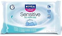 NIVEA BABY ČISTIACE OBRÚSKY SENSITIVE 1x63 ks