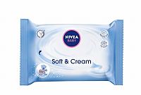 NIVEA BABY Čistiace obrúsky SOFT&CREAM 1x63 ks