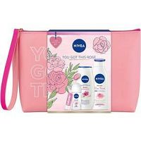 Nivea Bag Rose 1set 1×1 set, darčekové balenie kozmetiky
