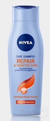 NIVEA HAIR Šampón Repair and Targeted Care pre ženy, 1x250 ml
