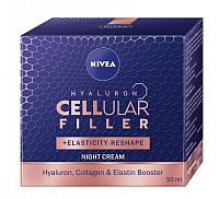 NIVEA Hyaluron Cellular Filler 50 ml - remodelačný nočný krém
