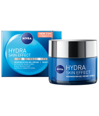 NIVEA Hydratačný nočný krém Hydra Skin Effect 50 ml