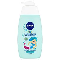 NIVEA Kids Detský Sprchovací gél 2v1 BOY 500ml 500 ml