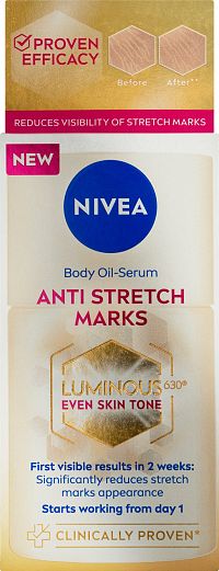 Nivea Luminous 630 telové sérum proti striám 100 ml