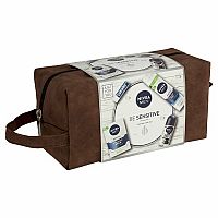 Nivea Men Bag Sensitive 1set 1×1 set, darčekové balenie kozmetiky