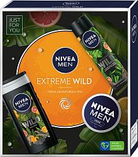 Nivea Men Box Creme Wild Le 1set 1×1 set, darčekové balenie kozmetiky