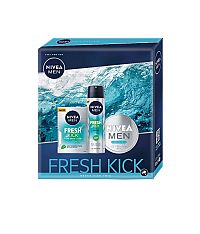 NIVEA MEN BOX Fresh Kick TRIO 1×1 set, vianočné balenie