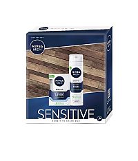 NIVEA MEN BOX Sensitive Shave DUO 1×1 set, darčekové balenie