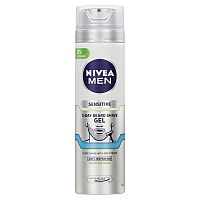 NIVEA Men Gél na holenie Sensitive na 3dňové strnisko 200 ml