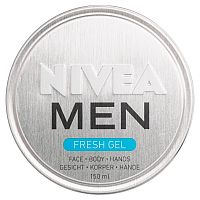 NIVEA Men Osviežujúci gél 150ml 150 ml