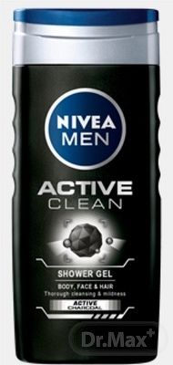 NIVEA MEN SPRCHOVÝ GÉL Active Clean 1x250 ml