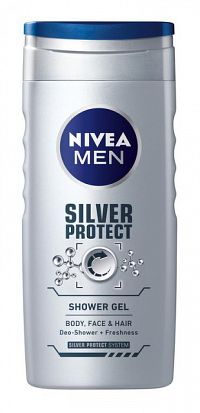 NIVEA MEN SPRCHOVÝ GÉL Silver protect 1x250 ml