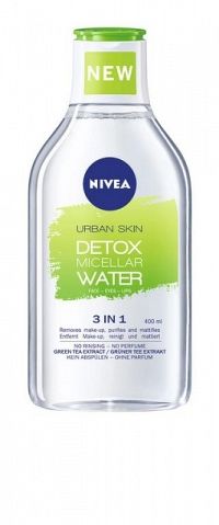 NIVEA Micelárna voda Urban Detox 400 ml micelárna voda