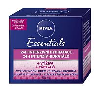 Nivea Nourishing Cream výživný nočný krém for dry to sensitive skin With Almond Oil and Hydra IQ 50 ml