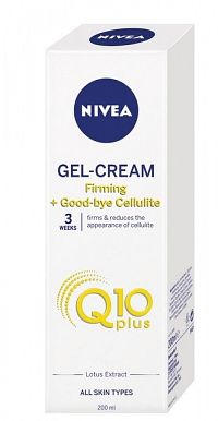 NIVEA Q10 plus 200 ml spevňujúci gél proti celulitíde